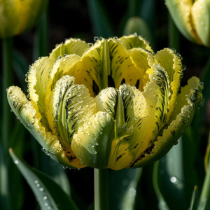 Тюльпан Стар Даст купить по цене от 229р. в интернет-магазине «Посадика» с доставкой почтой в в Усольее и по всей России – [изображение №1].